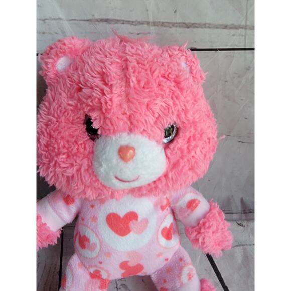 Care Bears Cubs Love-a-Lot Bear 8-Inch Plush Read - Picture 1 of 6